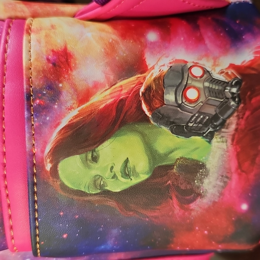 NWT Loungefly Bookbag Infinity Saga Guardians of the Galaxy Marvel Comics Purse - Picture 3 of 13